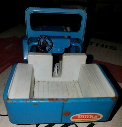 Vintage 1960 tonka jeep blue - 1960's,