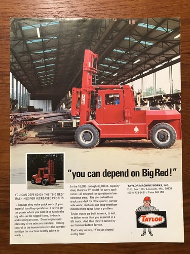 Rare orginal taylor tractor - orginal,