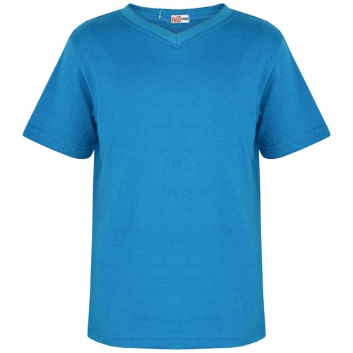 Shirt uni pour garçons en - t-shirt,