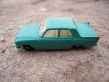 Vintage 1963 Matchbox Lesney Ford Zephyr 6 No. 33 Sea Green