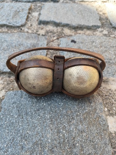Ancienne paire boules de - ancienne,