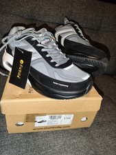 Baskets larges et confortables pour femmes grises et noires FitVille HeelAero V2