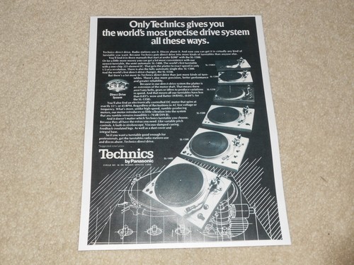 Technics turntable 1977 - technics,