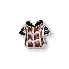 Charm Perle/Boule Manteau en Argent 925/1000