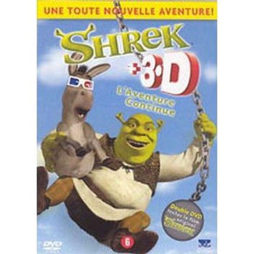 Dvd shrek 3d - +,