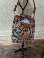 Mac Douglas Sac Seau Python Lively Paloma Neuf