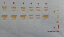 decalcomanie decals train sncf