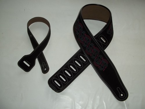 Sangle ceinture guitare cuir - sangle,