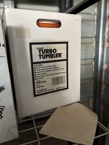 Lyman turbo tumbler - lyman,