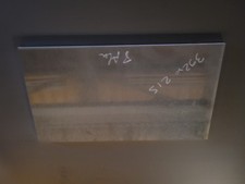 Plaque en Aluminium 8 MM Dimensions 392 mm X  215 mm