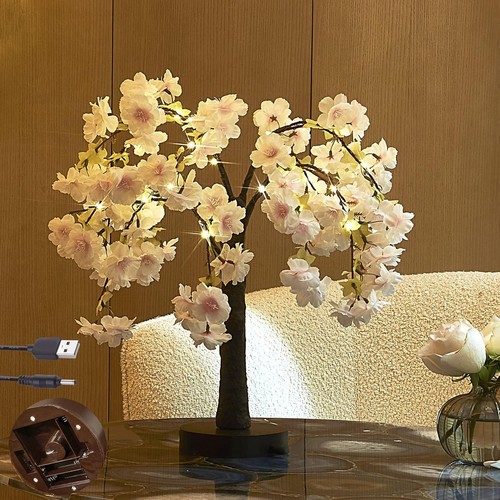 Lighted cherry blossom tree - cherry,