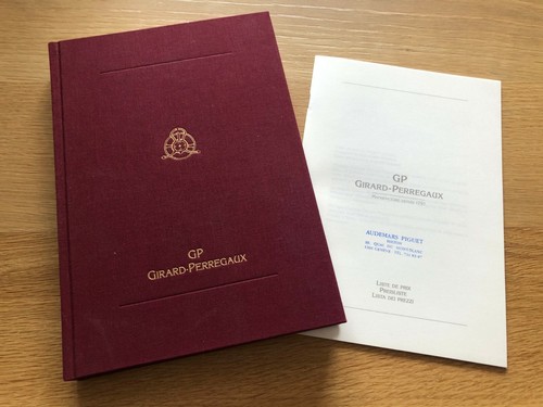 Catalogue girard perregaux - girard,
