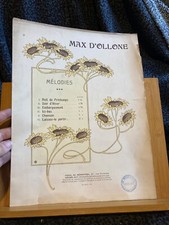 Max D'Ollone Chanson mélodie