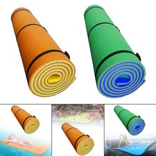 Tapis flottant à l'eau, flotteurs matelas piscine radeau flottant couverture