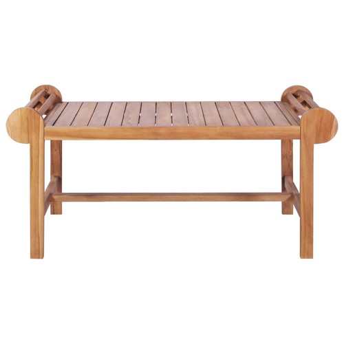 Teck massif table basse - basse, de