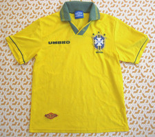 Maillot Bresil Umbro Brazil 1993 Oldschool shirt Vintage enfant - 13 / 14 ans