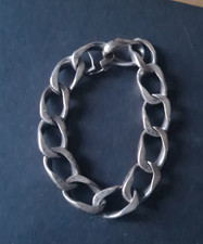 gourmette vintage en argent