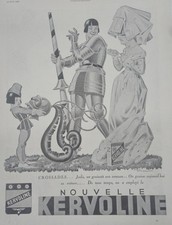 Publicité ancienne Kervoline