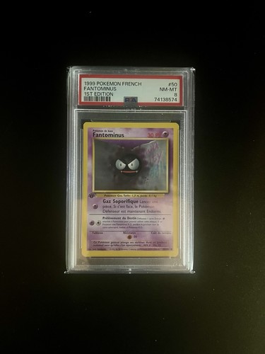 Carte pokémon fantominus - carte,