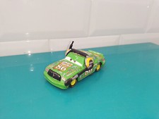 BAC4 Voiture en métal Chick Hicks 86 avec casque Mattel Cars Disney Pixar
