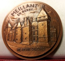 1981 Médaille mdp cuivre 76mm