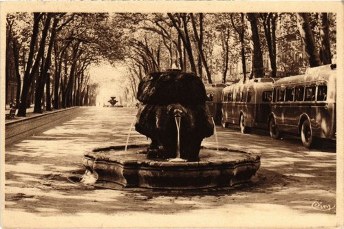 Cpa aix provence - cpa, fontaine