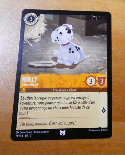 Lorcana trading card - card, tcg