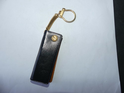 Porte clé pochette cuir - pochette, en