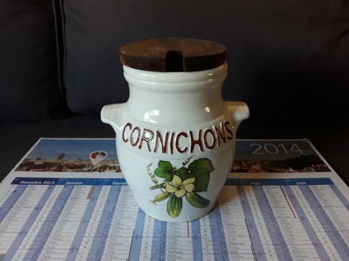 Ancien pot cornichons - ancien,
