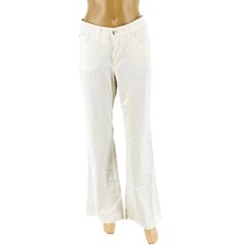 Pantalon Bootcut Femme Blanc