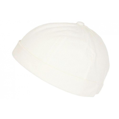 Bonnet docker blanc - bonnet, casse