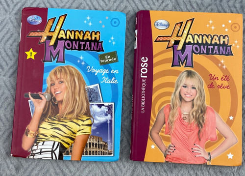 Lot livres hannah montana - 2,