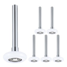  Lot de 6 roulettes de porte