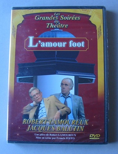 Dvd amour foot robert - dvd,