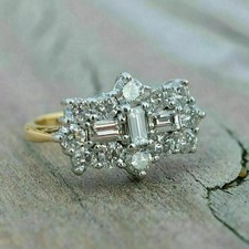 Bague de fiançailles FN en or
