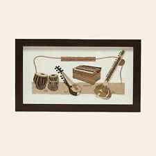 Cadre En Bois D'Instruments