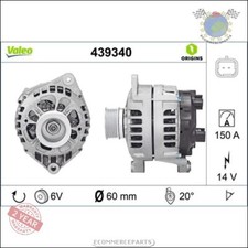 Alternateur Valeo pour CITROËN JUMPER I FIAT DUCATO PEUGEOT BOXER #ni