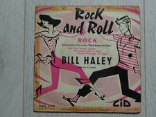 BILL HALEY ROCK AND ROLL    EP 45 T  SIXTIES  RARE PREMIERE POCHETTE