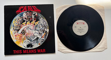 TANK THIS MEANS WAR LP vinyle 33t Holland first press metal 1983 NWOBHM 