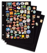 4 Feuilles pour I'album pin's