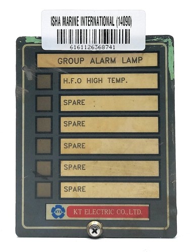 Unité alarme groupe kt - unité,