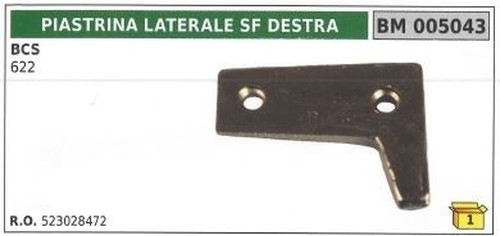 Plaque dent double - double, droite
