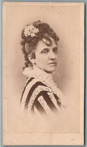 Cdv 1870 léontine - 1870, fromentin