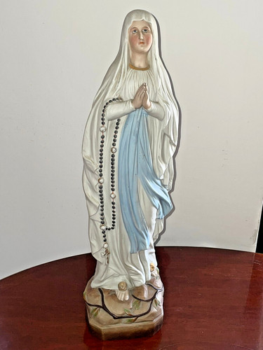 Antique madonna heavy biscuit - antique,
