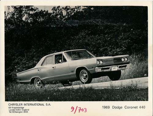 Automobile usa dodge - automobile, coronet