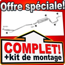 Échappement pour MERCEDES VITO (638) 110 TD 2.3 TD sans CAT. 1996-2000