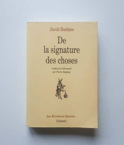 Signature des choses - la,