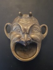 Tête De Diable En Bronze 