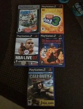 Lot De 5 Jeux Ps2
