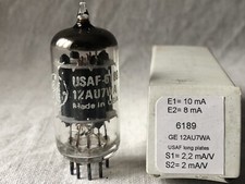 6189 W (ECC82, 12au7) GE USAF